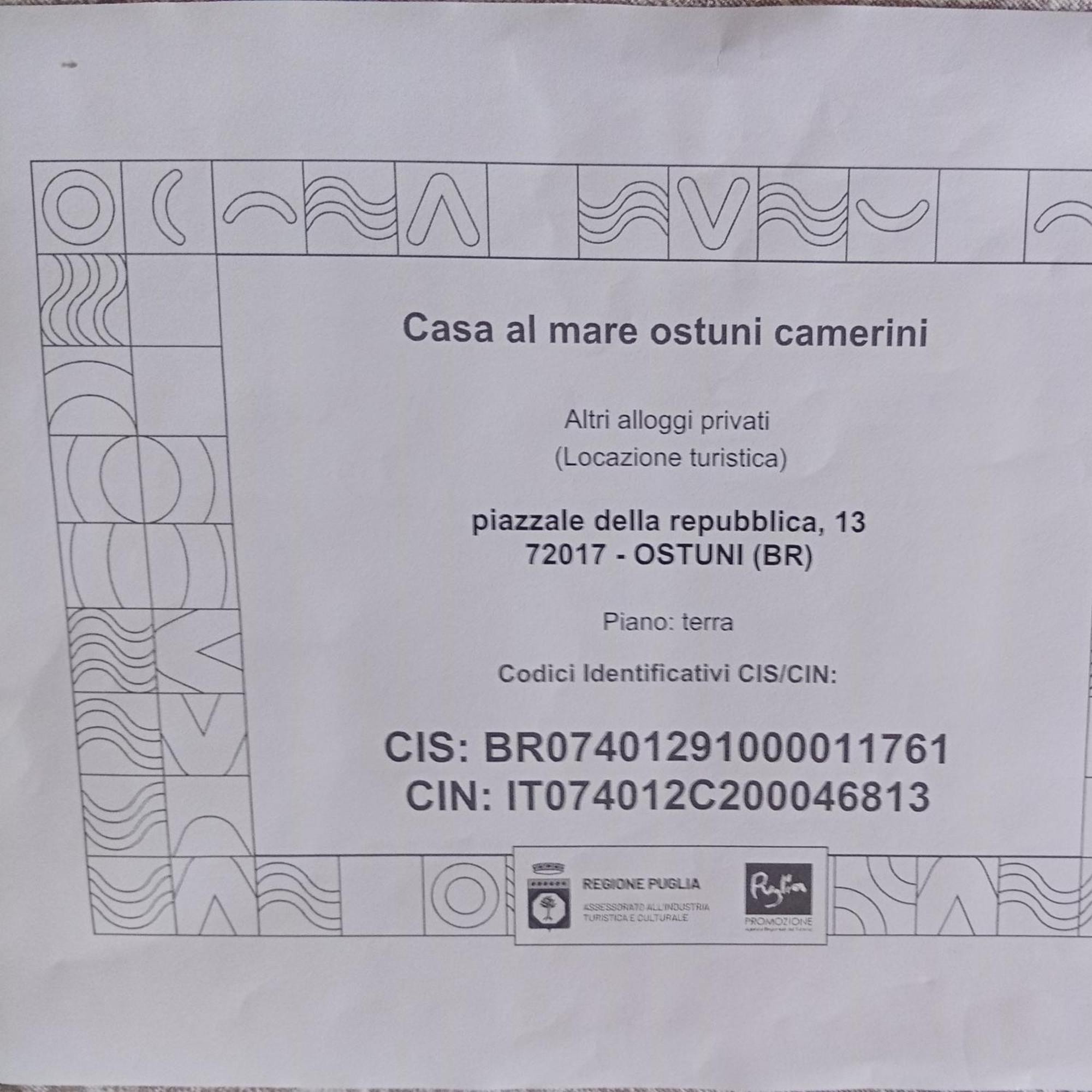 Casa Al Mare Ostuni Camerini Villanova di Ostuni Exterior foto